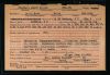 WWI Military Service Record - Jacob Hoerner