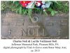 Headstone - Charles Noll & Lucille Vallimont Noll